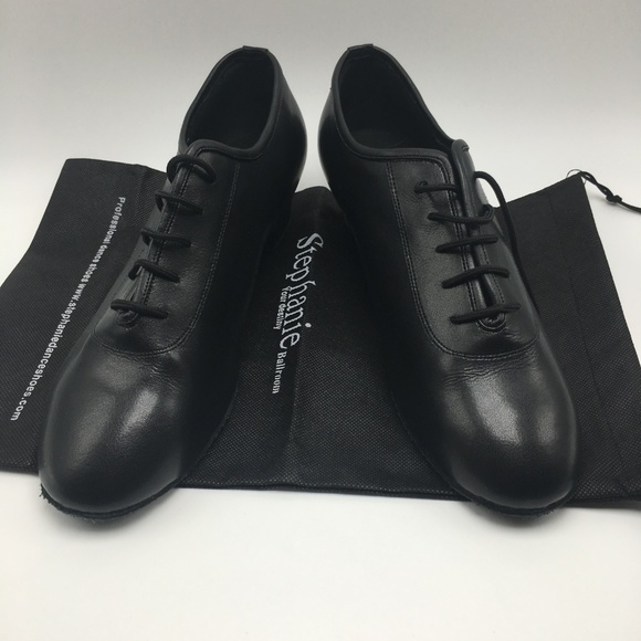 Stephanie men’s Latin ballroom shoe leather 10M main image 4